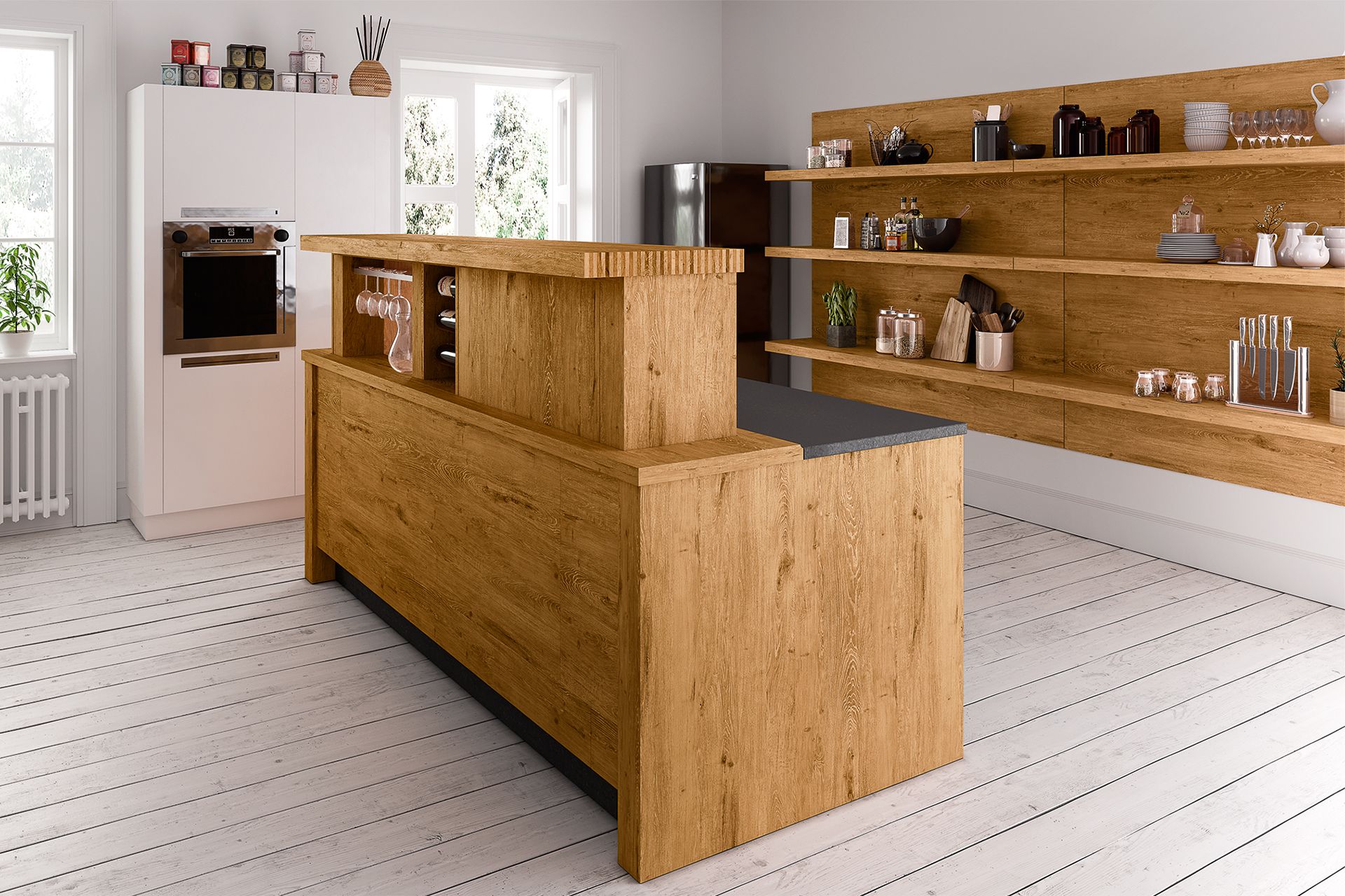 Massivholzküche von OSTER
