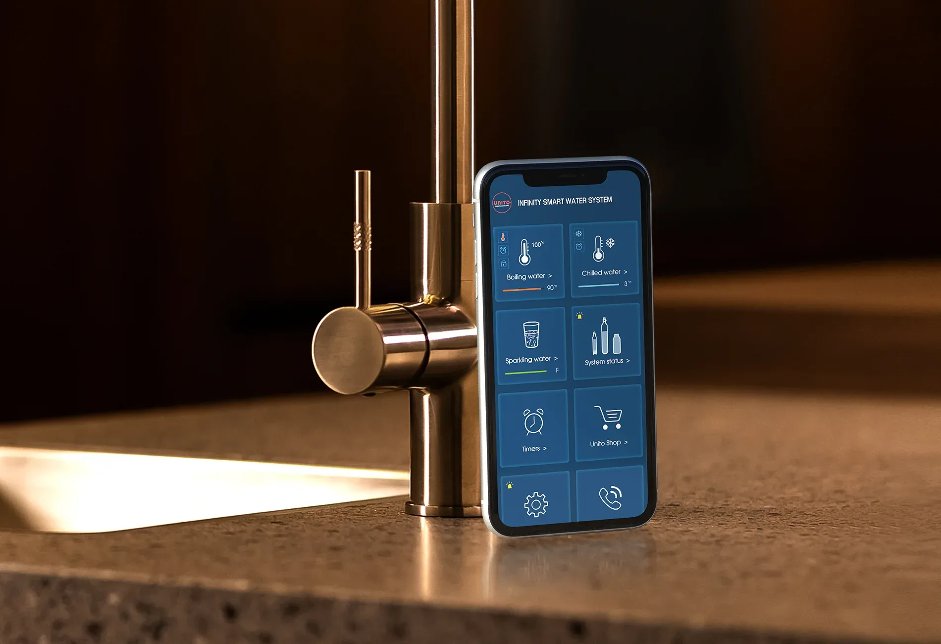 Unito App – Wassersystem per Smartphone steuern
