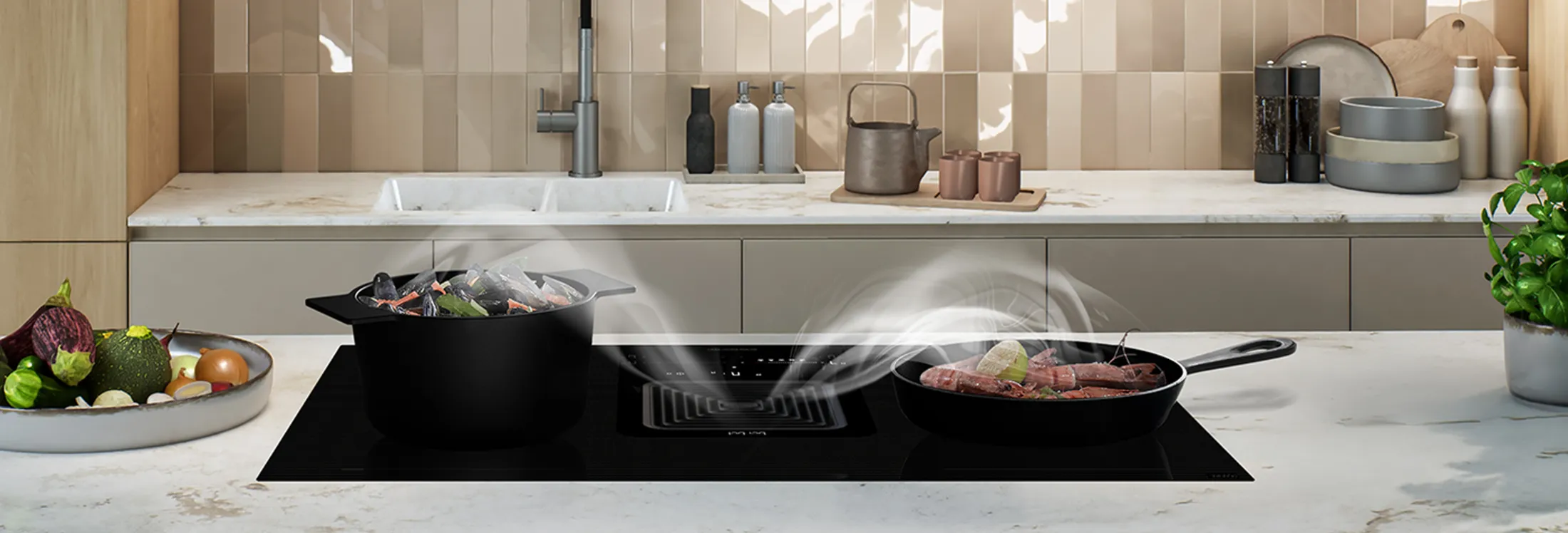 berbel Kochfeldabzug Downline Infinity Pro – Header