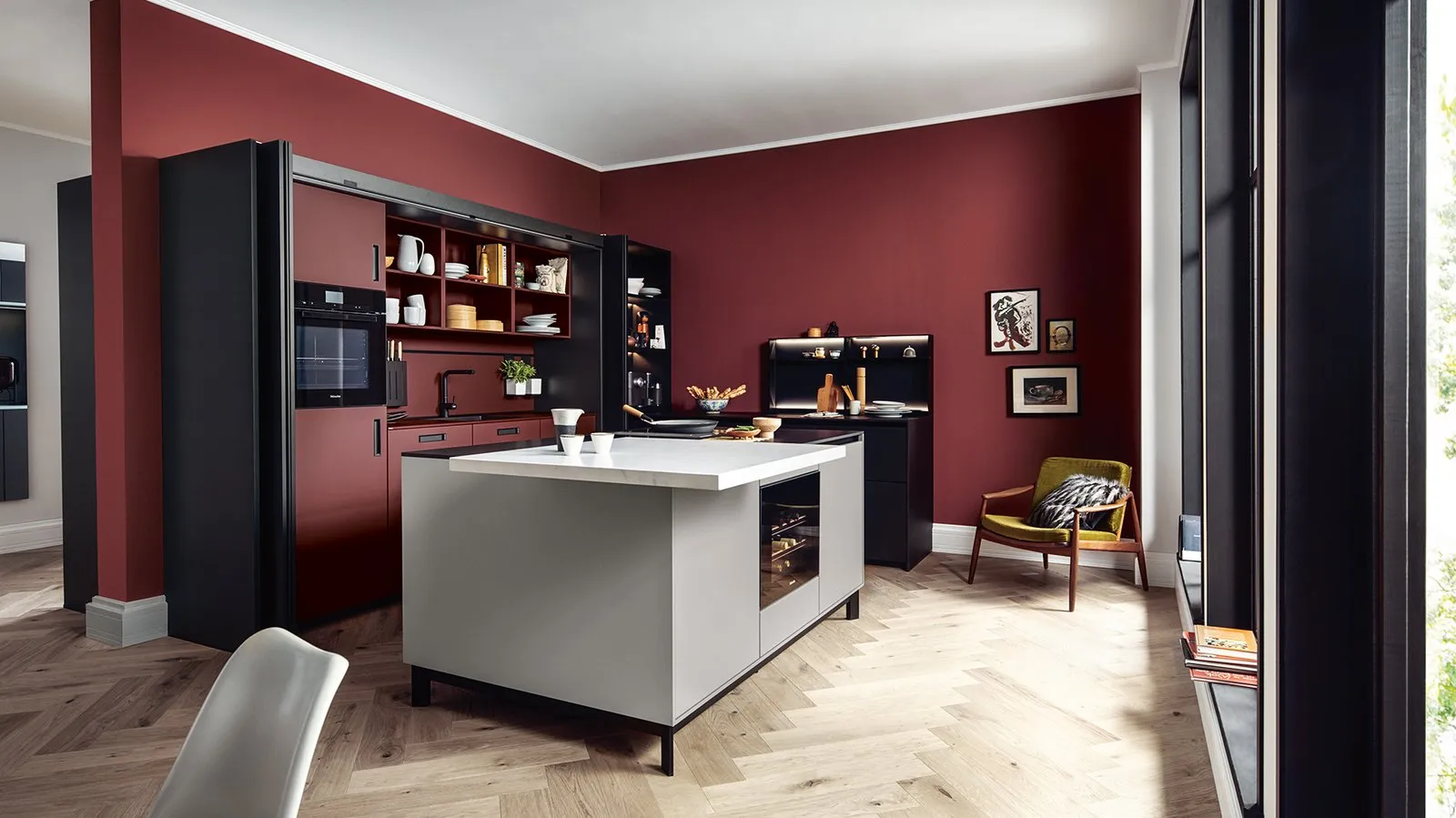 nx510 – Küche mit Insel