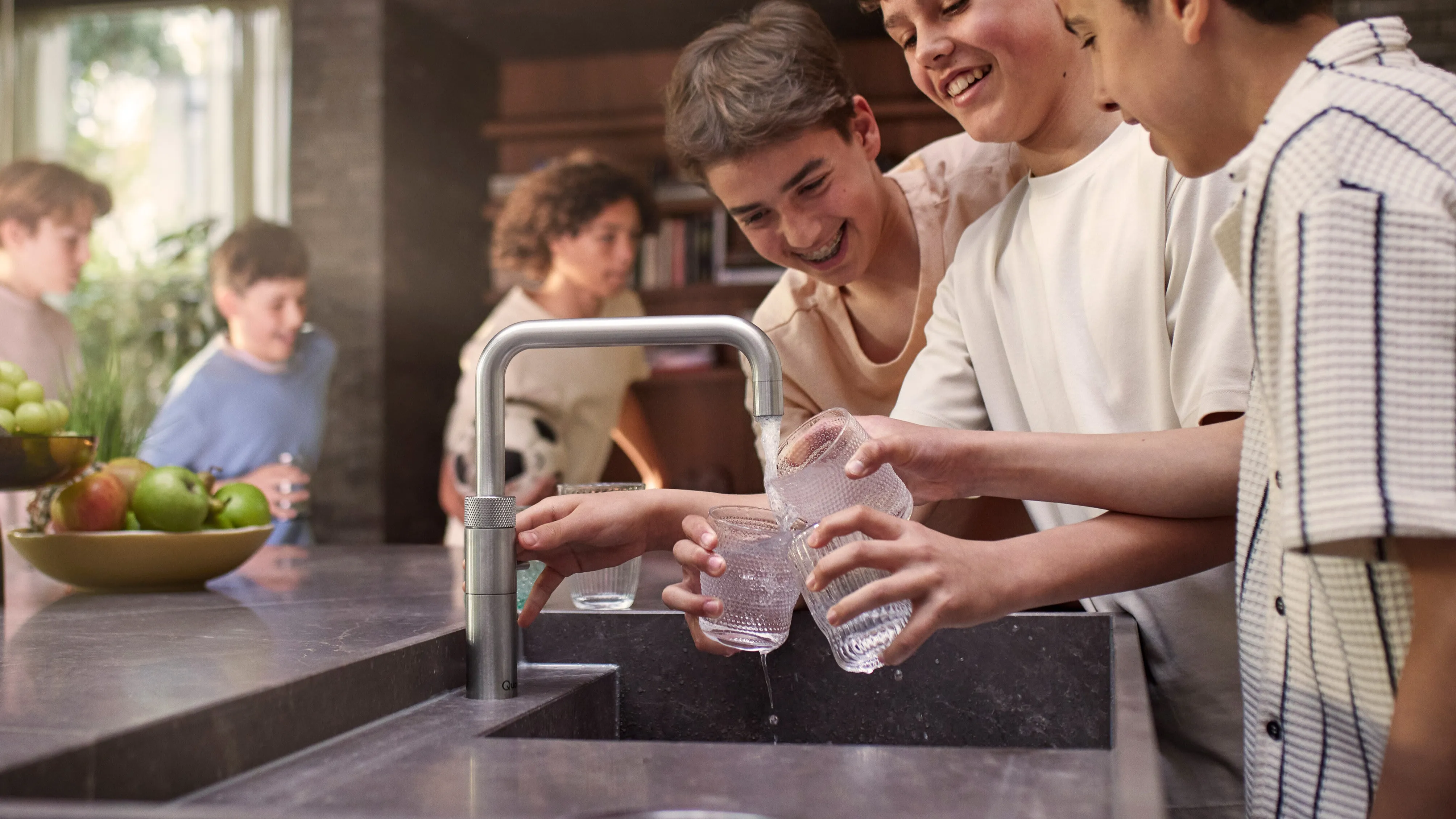 Sprudelndes Wasser direkt aus dem Hahn – immer verfügbar